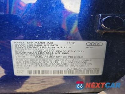 Zdjęcie 14 z 14 samochodu: 2018 AUDI Q5 PREMIUM PLUS VIN:WA1BNAFY6J2075055 - miniatura