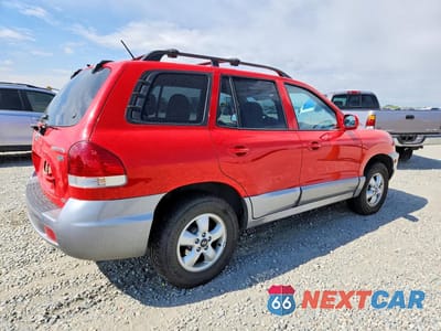 Trzecie zdjęcie samochodu z tyłu: 2005 HYUNDAI SANTA FE GLS VIN:KM8SC73E35U862902 - miniatura