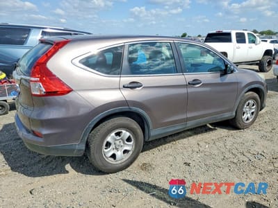 Trzecie zdjęcie samochodu z tyłu: 2015 HONDA CR-V LX VIN:3CZRM3H36FG700938 - miniatura
