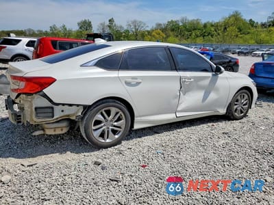 Trzecie zdjęcie samochodu z tyłu: 2018 HONDA ACCORD LX VIN:1HGCV1F12JA262037 - miniatura