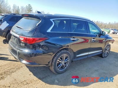 Trzecie zdjęcie samochodu z tyłu: 2018 INFINITI QX60 BASE VIN:5N1DL0MM4JC516444 - miniatura