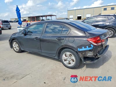 Drugie zdjęcie samochodu z przodu: 2013 HONDA CIVIC LX VIN:2HGFB2F55DH526386 - miniatura