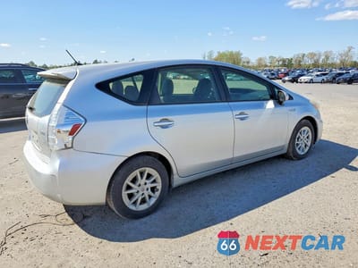 Trzecie zdjęcie samochodu z tyłu: 2012 TOYOTA PRIUS V TWO VIN:JTDZN3EUXC3153980 - miniatura