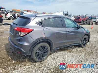 Trzecie zdjęcie samochodu z tyłu: 2021 HONDA HR-V SPORT VIN:3CZRU6H18MM727217 - miniatura