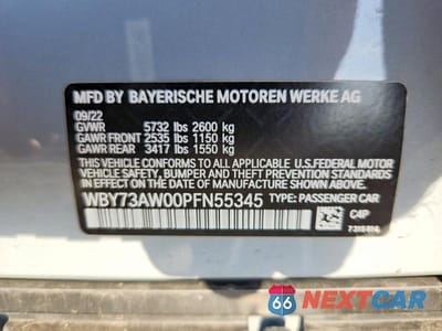 Zdjęcie 13 z 13 samochodu: 2023 BMW I4 EDRIVE 40 VIN:WBY73AW00PFN55345 - miniatura