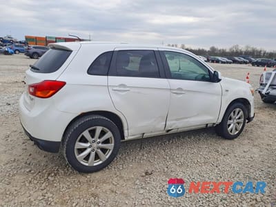 Trzecie zdjęcie samochodu z tyłu: 2013 MITSUBISHI OUTLANDER SPORT ES VIN:4A4AP3AU6DE015400 - miniatura