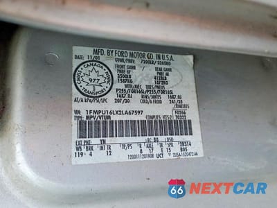 Zdjęcie 13 z 13 samochodu: 2002 FORD EXPEDITION XLT VIN:1FMPU16LX2LA67597 - miniatura