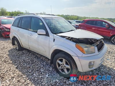 Czwarte zdjęcie samochodu z boku: 2002 TOYOTA RAV4 BASE VIN:JTEHH20V220140150 - miniatura