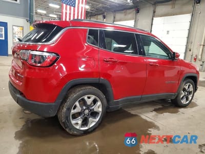 Trzecie zdjęcie samochodu z tyłu: 2019 JEEP COMPASS LIMITED VIN:3C4NJCCB3KT662775 - miniatura
