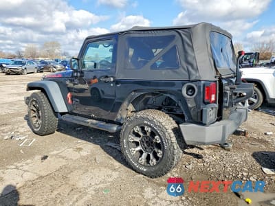 Drugie zdjęcie samochodu z przodu: 2013 JEEP WRANGLER SPORT VIN:1C4AJWAG8DL530401 - miniatura