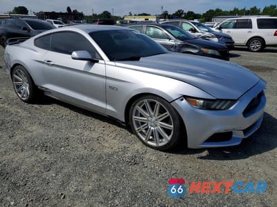 Czwarte zdjęcie samochodu z boku: 2016 FORD MUSTANG GT VIN:1FA6P8CF0G5225509 - miniatura