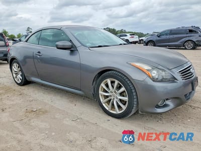 Czwarte zdjęcie samochodu z boku: 2012 INFINITI G37 CONVERTIBLE BASE VIN:JN1CV6FE5CM201784 - miniatura
