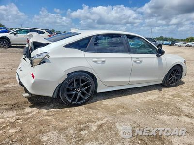 Trzecie zdjęcie samochodu z tyłu: 2022 HONDA CIVIC SPORT VIN:2HGFE2F50NH596693 - miniatura