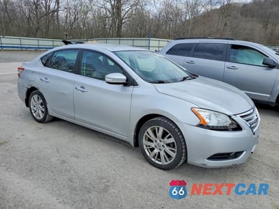 Czwarte zdjęcie samochodu z boku: 2013 NISSAN SENTRA S VIN:3N1AB7AP7DL683748 - miniatura