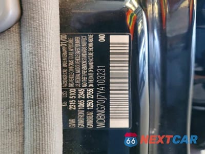 Zdjęcie 12 z 12 samochodu: 2000 MERCEDES-BENZ S 430 VIN:WDBNG70J7YA103231 - miniatura