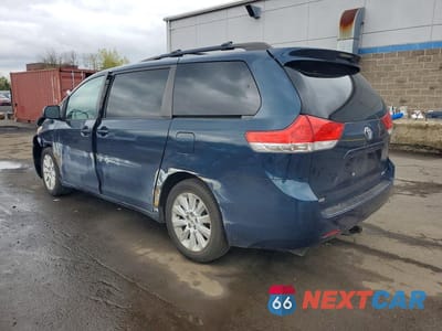 Drugie zdjęcie samochodu z przodu: 2012 TOYOTA SIENNA XLE 7-PASSENGER VIN:5TDDK3DC5CS043316 - miniatura