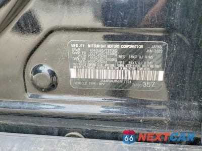 Zdjęcie 14 z 14 samochodu: 2022 MITSUBISHI OUTLANDER SPORT ES VIN:JA4ARUAU8NU017934 - miniatura
