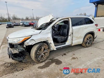 2016 TOYOTA HIGHLANDER XLE 5TDJKRFH7GS323548 - główne zdjęcie licytacji z USA - miniatura