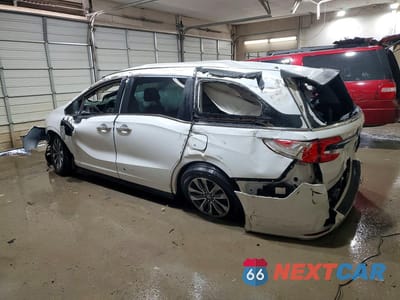 Drugie zdjęcie samochodu z przodu: 2022 HONDA ODYSSEY EXL VIN:5FNRL6H70NB004450 - miniatura