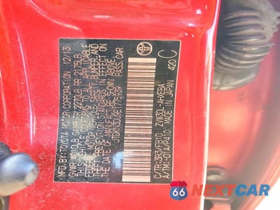 Zdjęcie 12 z 12 samochodu: 2014 TOYOTA PRIUS TWO VIN:JTDKN3DU9E1775939 - miniatura