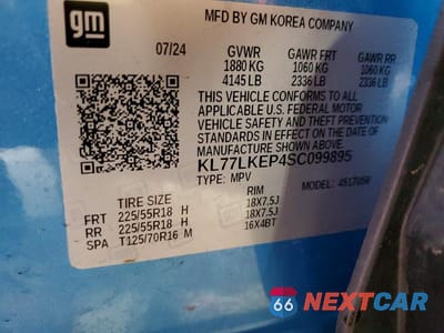 Zdjęcie 13 z 13 samochodu: 2025 CHEVROLET TRAX ACTIV VIN:KL77LKEP4SC099895 - miniatura