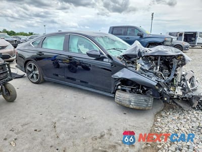 Czwarte zdjęcie samochodu z boku: 2025 HONDA ACCORD HYBRID SPORT VIN:1HGCY2F54SA030234 - miniatura