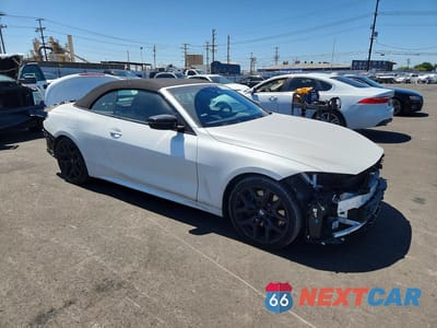 Czwarte zdjęcie samochodu z boku: 2025 BMW 430I VIN:WBA33DB08SCT93656 - miniatura