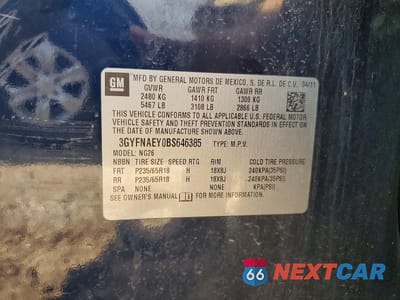 Zdjęcie 12 z 12 samochodu: 2011 CADILLAC SRX LUXURY COLLECTION VIN:3GYFNAEY0BS646385 - miniatura
