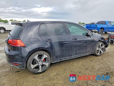 Trzecie zdjęcie samochodu z tyłu: 2016 VOLKSWAGEN GTI S VIN:3VW4T7AU2GM026607 - miniatura