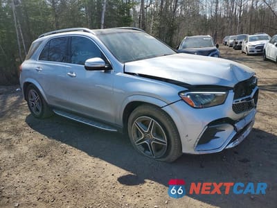 Czwarte zdjęcie samochodu z boku: 2025 MERCEDES-BENZ GLE 450 4MATIC VIN:4JGFB5KB8SB326065 - miniatura