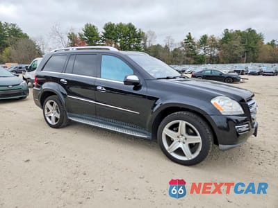 Czwarte zdjęcie samochodu z boku: 2010 MERCEDES-BENZ GL 550 4MATIC VIN:4JGBF8GE9AA536931 - miniatura