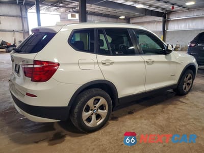Trzecie zdjęcie samochodu z tyłu: 2012 BMW X3 XDRIVE28I VIN:5UXWX5C51CL717194 - miniatura