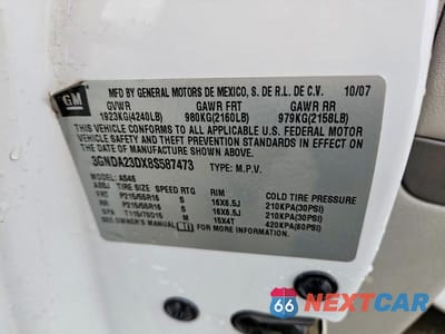 Zdjęcie 13 z 13 samochodu: 2008 CHEVROLET HHR LT VIN:3GNDA23DX8S587473 - miniatura