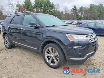 Czwarte zdjęcie samochodu z boku: 2018 FORD EXPLORER LIMITED VIN:1FM5K8F87JGA70479 - miniatura