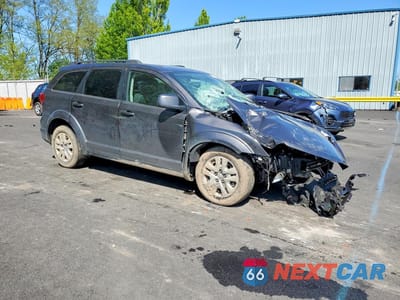 Czwarte zdjęcie samochodu z boku: 2019 DODGE JOURNEY SE VIN:3C4PDCBB6KT719083 - miniatura