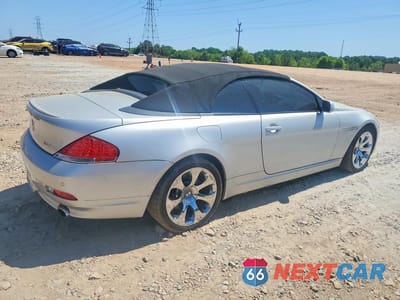 Trzecie zdjęcie samochodu z tyłu: 2006 BMW 650 I VIN:WBAEK13486CN77786 - miniatura