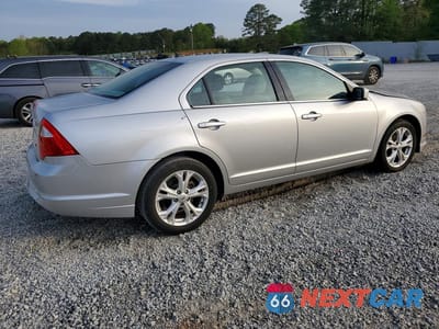 Trzecie zdjęcie samochodu z tyłu: 2012 FORD FUSION SE VIN:3FAHP0HA6CR112842 - miniatura