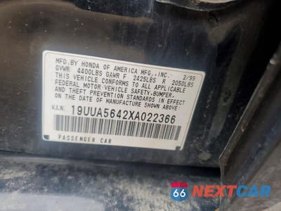 Zdjęcie 12 z 12 samochodu: 1999 ACURA 3.2TL VIN:19UUA5642XA022366 - miniatura