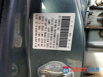 Zdjęcie 12 z 12 samochodu: 2008 HONDA ACCORD EXL VIN:JHMCP26838C066973 - miniatura