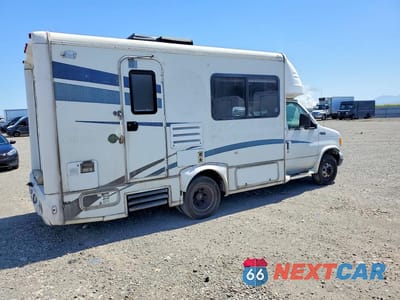 Trzecie zdjęcie samochodu z tyłu: 2005 FORD ECONOLINE E350 SUPER DUTY CUTAWAY VAN VIN:1FDWE35S15HA35545 - miniatura