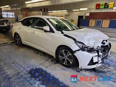 Czwarte zdjęcie samochodu z boku: 2020 NISSAN SENTRA SV VIN:3N1AB8CVXLY271150 - miniatura