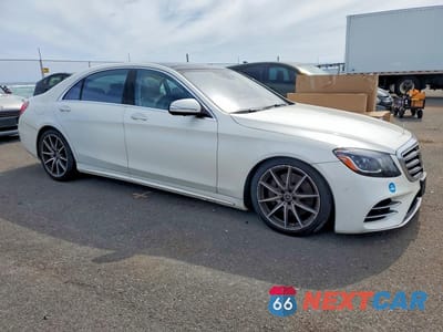 Czwarte zdjęcie samochodu z boku: 2018 MERCEDES-BENZ S 450 VIN:WDDUG6GB3JA356340 - miniatura