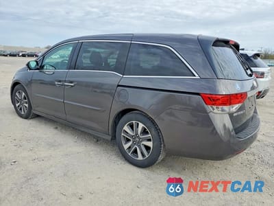Drugie zdjęcie samochodu z przodu: 2014 HONDA ODYSSEY TOURING VIN:5FNRL5H99EB038057 - miniatura