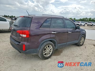 Trzecie zdjęcie samochodu z tyłu: 2014 KIA SORENTO LX VIN:5XYKT4A66EG507061 - miniatura