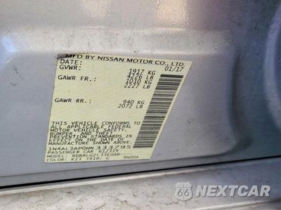 Zdjęcie 12 z 12 samochodu: 2017 NISSAN ALTIMA 2.5 S VIN:1N4AL3AP0HN333795 - miniatura