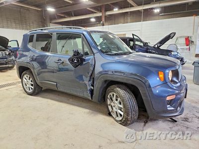 Czwarte zdjęcie samochodu z boku: 2022 JEEP RENEGADE LATITUDE VIN:ZACNJDB19NPN57715 - miniatura
