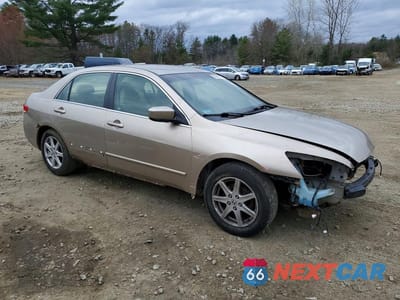 Czwarte zdjęcie samochodu z boku: 2003 HONDA ACCORD LX VIN:JHMCM56363C031710 - miniatura
