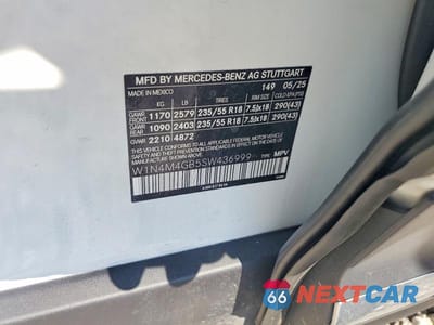 Zdjęcie 12 z 12 samochodu: 2025 MERCEDES-BENZ GLB 250 VIN:W1N4M4GB5SW436999 - miniatura