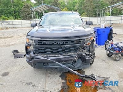 Piąte zdjęcie samochodu w środku: 2022 CHEV SILVERADO C1500 CUSTOM VIN:1GCPABEK7NZ632787 - miniatura