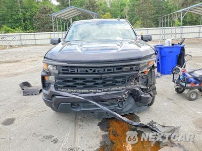 Piąte zdjęcie samochodu w środku: 2022 CHEV SILVERADO C1500 CUSTOM VIN:1GCPABEK7NZ632787 - miniatura